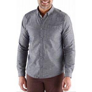 Patagonia Men's Long-Sleeved Bluffside Shirt Blue Button Down Size Large